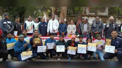 स्थापना दिवस : क्रासकंट्री दौड़ में ब्रेंटियस, दीपिका और सतीश रहे अव्वल