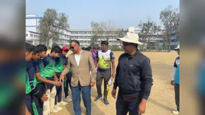 Cricket: फादर टक्कर मेमोरियल क्रिकेट टूर्नामेंट का उदघाटन