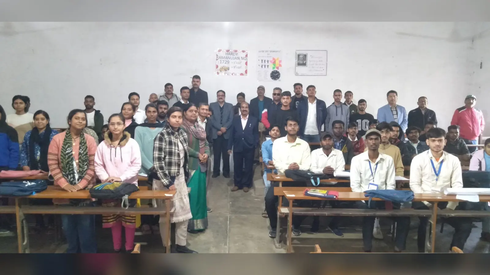 आरडी एंड डीजे कॉलेज में मनाया गया राष्ट्रीय गणित दिवस