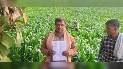 फलका के हथवाड़ा पंचायत में क्रेता को सुपुर्द की गई 32 डिसमिल जमीन