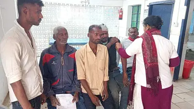 जमीन विवाद में मारपीट, पांच लोग जख्मी