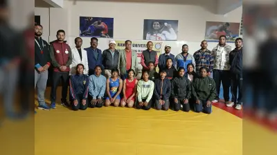 Kusti: मारवाड़ी कॉलेज ने आयोजित किया कुश्ती का सलेक्शन ट्रायल