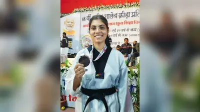 Taikwando: एसजीएफआइ नेशनल ताइक्वांडो में झारखंड की लता को कांस्य