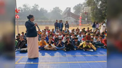 पटना वीमेंस कॉलेज : बच्चों के बीच मनाया गया स्पोर्ट्स डे और क्रिसमस
