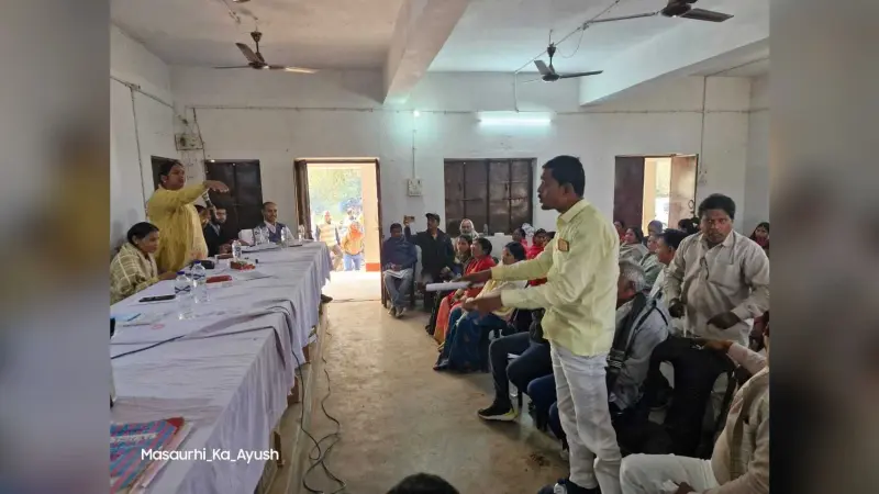 पंस की बैठक में प्रतिनिधि भेजे जाने पर सदस्यों ने किया हंगामा