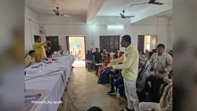 पंस की बैठक में प्रतिनिधि भेजे जाने पर सदस्यों ने किया हंगामा