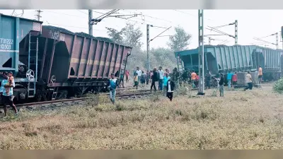 Bokaro News : कोयला लेकर टीटीपीएस आ रही मालगाड़ी की तीन बोगियां बेपटरी