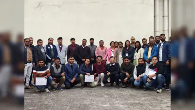 Education News : ट्रिपल आइटी में फेकल्टी डेवलपमेंट प्रोग्राम का समापन