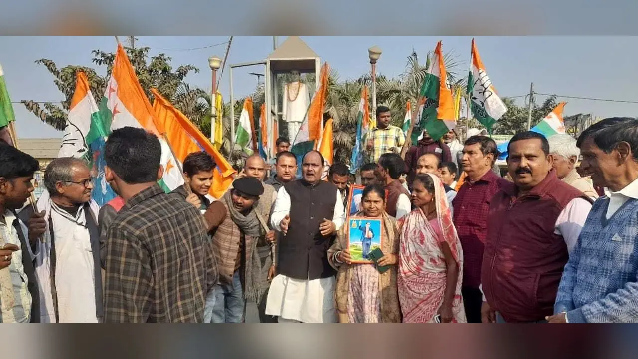 बाबा साहेब आंबेडकर सम्मान मार्च निकाला