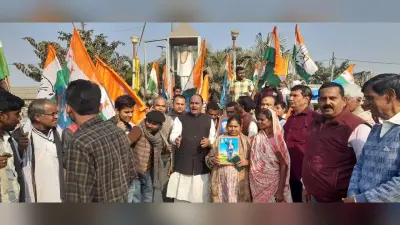 बाबा साहेब आंबेडकर सम्मान मार्च निकाला