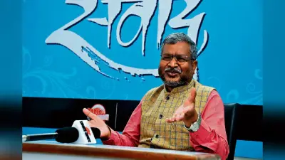 Political news : आंबेडकर सम्मान मार्च का नाटक कर रही कांग्रेस : बाबूलाल मरांडी