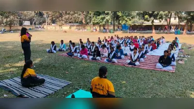 बेहतर जीवन शैली को ले विद्यालय व सदर अस्पताल में कार्यक्रम