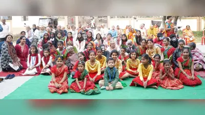 Purnia news : किलकारी के बच्चों ने ओल्डएज होम के बुजुर्गों के साथ सेलिब्रेट की क्रिसमस