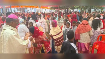 प्रभु यीशु के आगमन का सुसमाचार सुनते ही खिले चेहरे