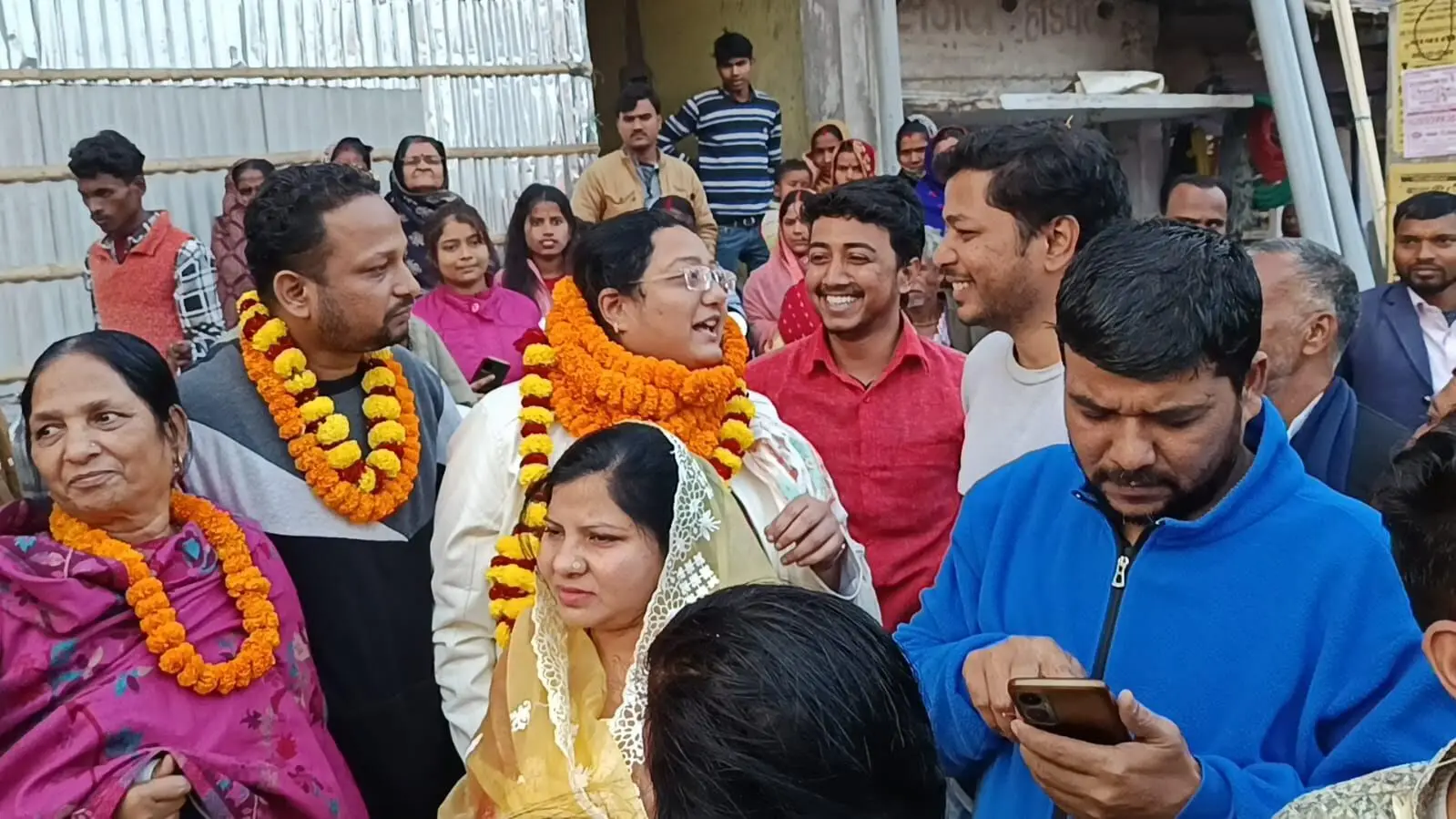 न्यायिक सेवा में चयनित गुलनाज का किया स्वागत