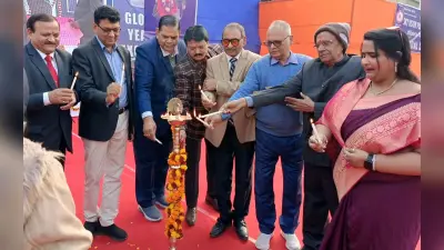 स्काई विजन स्कूल के 10वें वार्षिकोत्सव पर बच्चों ने दी रंगारंग प्रस्तुति