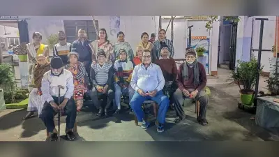 Jamshedpur news. अटल बिहारी वाजपेयी के जन्मदिन पर कंबल वितरित