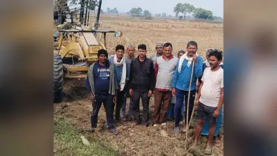 Aurangabad News : किसानों ने रोका भारत माला परियोजना का कार्य