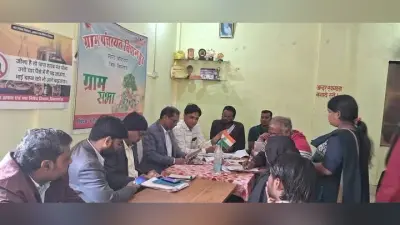 अधिकारियों ने विकास कार्यों का लिया जायजा