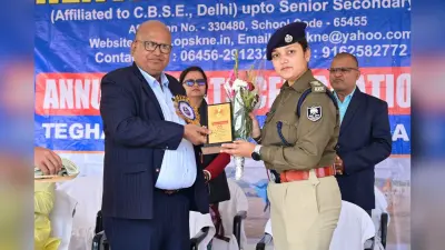 वार्षिक खेलकूद प्रतियोगिता में छात्राओं ने दिखायी प्रतिभा
