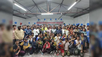 Bhagalpur news 15वीं जिला स्तरीय बॉक्सिंग प्रतियोगिता में ईशीपुर की टीम ओवरऑल चैंपियन