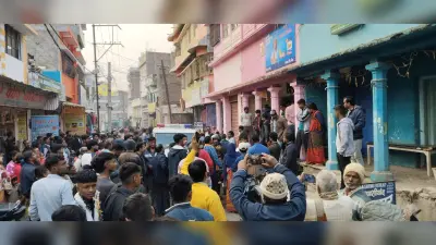 Bhagalpur news व्यवसायी का गोदाम में एंगल से झूलता मिला शव