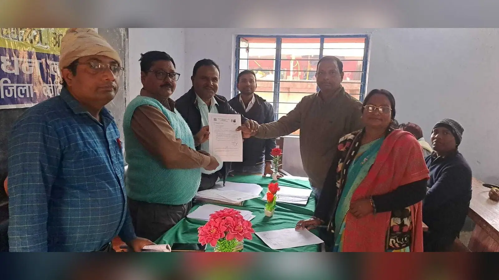 313 को मिला विशिष्ट शिक्षक औपबंधिक नियुक्ति पत्र