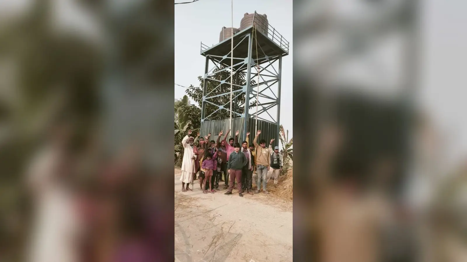 नल-जल योजना ठप, ग्रामीणों ने किया प्रदर्शन