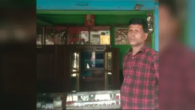 दीवार काटकर आभूषण दुकान में चोरी