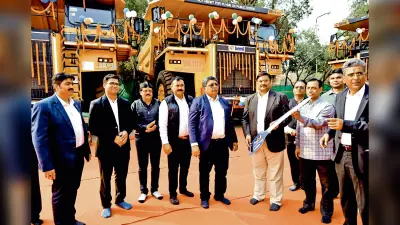 अंडाल : इसीएल के सोनपुर बाजारी में लाये गये पांच बीइएमएल डंपर