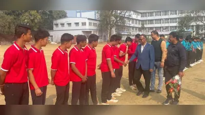 Cricket: अंकित रंजन क्रिकेट टूर्नामेंट का उदघाटन