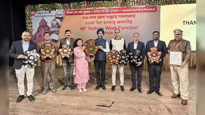Railway News : 69वें रेलवे सप्ताह पुरस्कार में रांची रेल मंडल को मिले कई पुरस्कार
