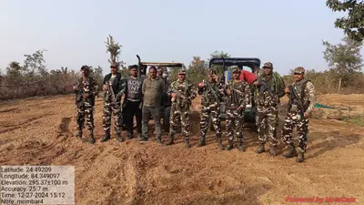 Gaya News : काचर के मोनबार में 3.57 एकड़ में लगी अफीम की फसल की गयी नष्ट