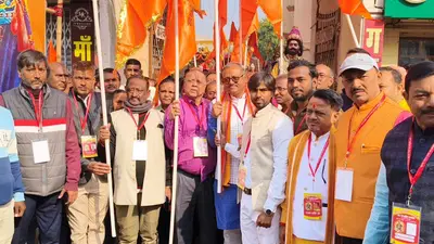 Deoghar News : महाराजा अहिवरण जयंती पर निकली भव्य शोभायात्रा, समाज के लोग सम्मानित