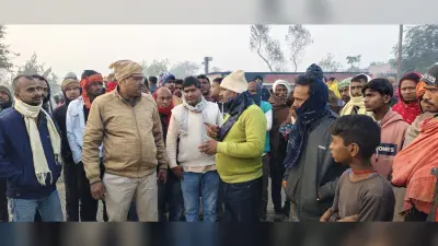 कैथी में एनएच 107 पर अनियंत्रित ट्रक ने दो महिला को रौंदा, एक की मौत