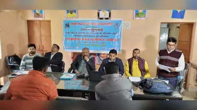 पावर ग्रीड निर्माण को लेकर नगर पंचायत में बैठक का हुआ आयोजन