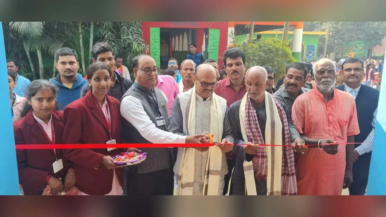 विधायक ने विद्यालय भवन का किया उद्घाटन