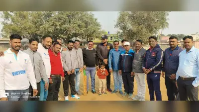बागुनहातु में दो दिवसीय क्रिकेट टूर्नामेंट शुरू