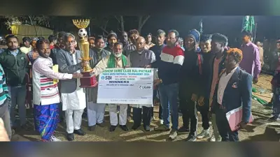 आदिवासी खिलोड गांवता ने राय ब्रदर्स को दो गोल से हराया