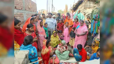 महिला की संदिग्ध परिस्थिति में मौत, परिजनों ने ठंड से मौत का किया दावा