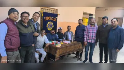 शिविर में 107 मरीजों की हुई नेत्र व स्वास्थ्य जांच