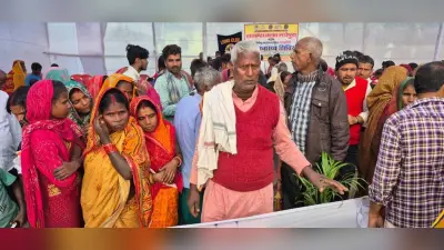 मेगा हेल्थ कैंप में दो हजार मरीजों का इलाज के बाद मुफ्त दी गयी दवा