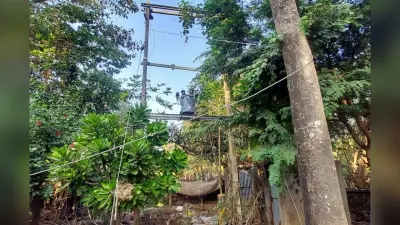 बेहड़ापहाड़ी में ट्रांसफॉर्मर खराब, एक साल से बिजली बाधित