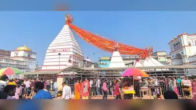 Lead News : एक लाख भक्तों के जुटने की संभावना, मंदिर प्रबंधन सजग