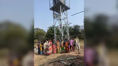 मोरवाई पंचायत में जलमीनार खराब, तरस रहे ग्रामीण