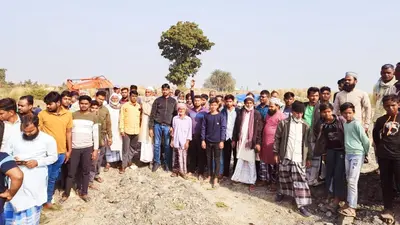 Giridih News :ग्रामीणों ने पत्थर खदान संचालन का किया विरोध