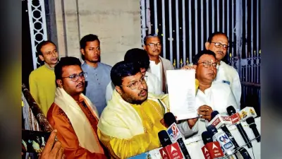 राज्यपाल से अमरेंद्र ब्रह्मचारी विश्व सेवा संघ के प्रतिनिधिमंडल ने की मुलाकात