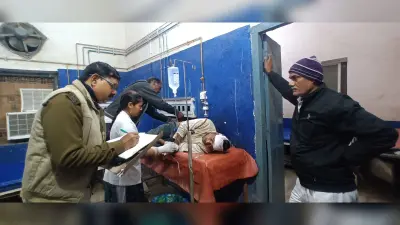 नवादा में सड़क दुर्घटना में बाइक सवार दो लोगों की मौत, एक घायल