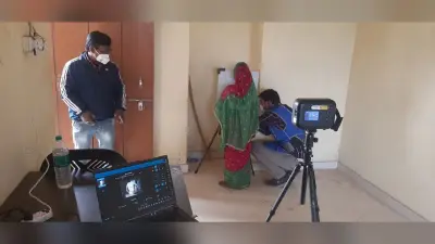 टीबी मुक्त भारत अभियान के तहत जिले को मिला दो पोर्टेबल एक्स-रे