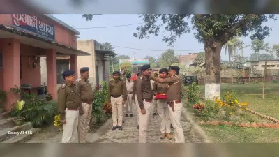 कुआड़ी थाना में एएसआइ को मिली प्रोन्नति